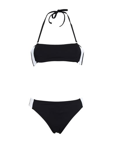 Iodus Woman Bikini Black Size 10 Polyamide, Elastane