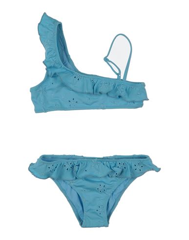 Mc2 Saint Barth Babies'  Toddler Girl Bikini Sky Blue Size 6 Polyamide, Elastane