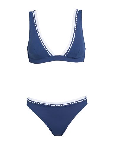 Iodus Woman Bikini Blue Size 4 Polyamide, Elastane