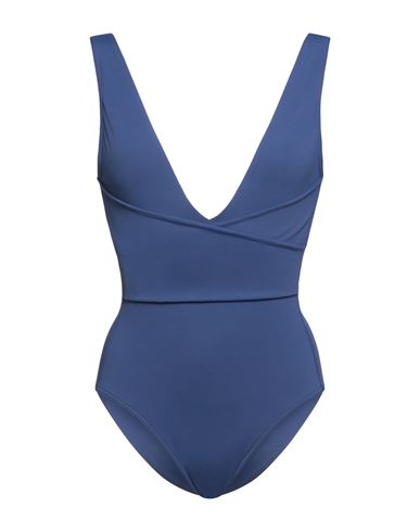 Iodus Woman One-piece Swimsuit Navy Blue Size 8 Polyamide, Elastane