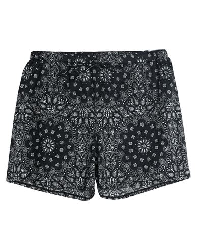 Smmr Woman Beach Shorts And Pants Black Size S/m Cotton