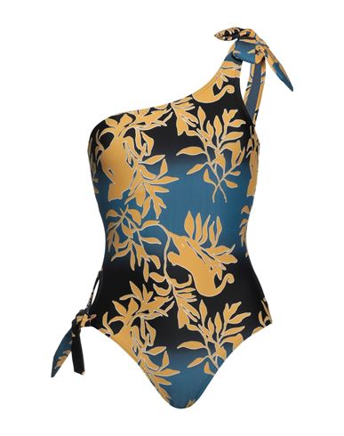 Barts Woman One-piece Swimsuit Slate Blue Size 10 Polyamide, Elastane