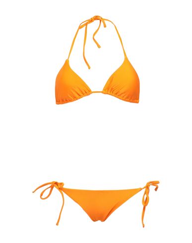 Smmr Woman Bikini Orange Size L Polyamide, Elastane