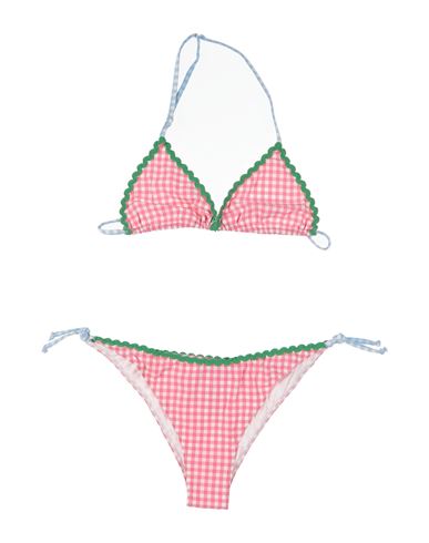 Mc2 Saint Barth Babies'  Toddler Girl Bikini Pink Size 6 Cotton, Polyamide, Elastane
