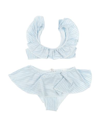 Oseree Babies' Oséree Toddler Girl Bikini Sky Blue Size 6 Nylon, Elastane, Polyester