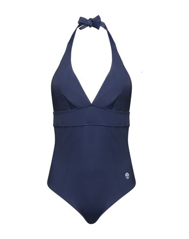 North Sails Woman One-piece Swimsuit Blue Size Xxs Polyamide, Elastane