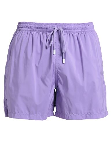 Fedeli Man Swim Trunks Light Purple Size M Polyester