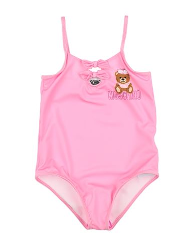 Moschino Kid Babies'  Toddler Girl One-piece Swimsuit Pink Size 6 Polyester, Elastane