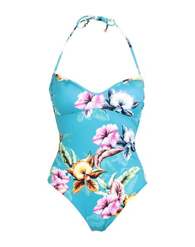 Sundek Woman One-piece Swimsuit Azure Size 4 Polyester, Elastane In Blue