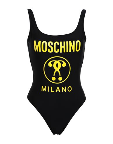 Moschino Woman One-piece Swimsuit Black Size 32 Polyamide, Elastane
