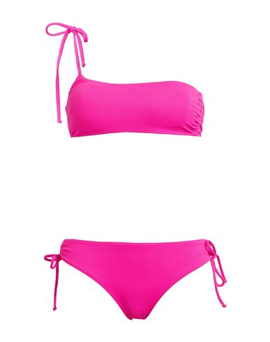 Sundek Woman Bikini Fuchsia Size 2 Polyamide, Elastane In Pink