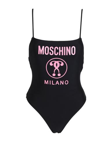 Moschino Woman One-piece Swimsuit Black Size 6 Polyamide, Elastane