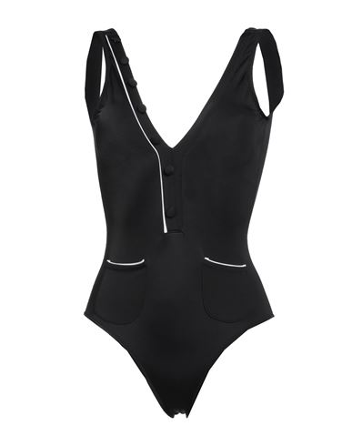 Moeva Woman One-piece Swimsuit Black Size 2 Polyamide, Elastane