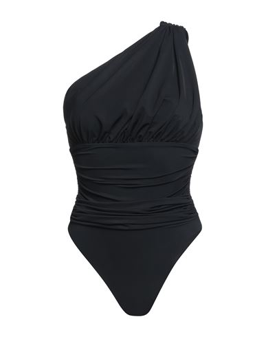 Shop Moeva Woman One-piece Swimsuit Black Size Xs Polyester, Elastane