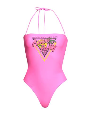 Amen Woman One-piece Swimsuit Fuchsia Size S Polyamide, Elastane In Pink