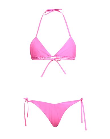 Amen Woman Bikini Fuchsia Size L Polyamide, Elastane In Pink