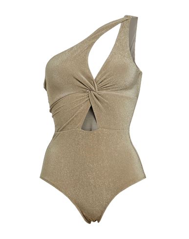 Moeva Woman One-piece Swimsuit Military Green Size 8 Polyamide, Elastane