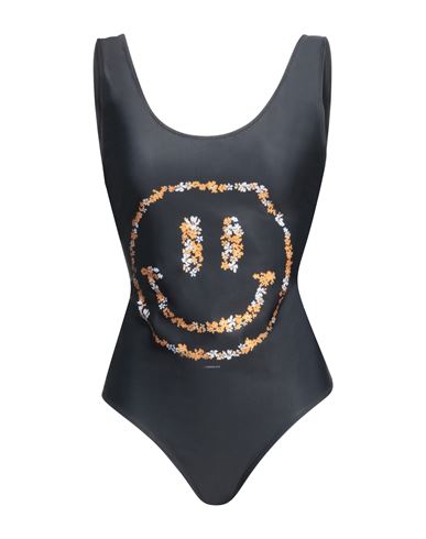 Ganni Woman One-piece Swimsuit Black Size 4 Recycled Polyester, Elastane
