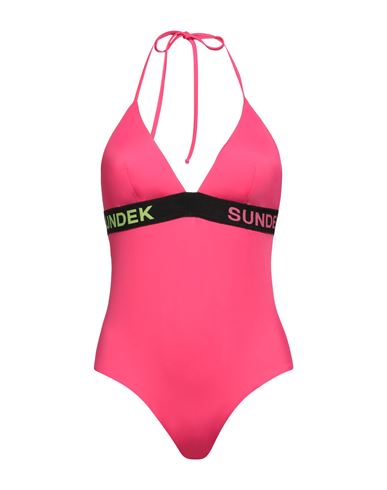 Sundek Woman One-piece Swimsuit Fuchsia Size 2 Polyamide, Elastane In Pink