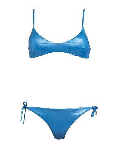 Sundek Woman Bikini Azure Size 6 Polyester, Elastane In Blue