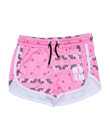 Shop Msgm Toddler Girl Shorts & Bermuda Shorts Pink Size 4 Polyester