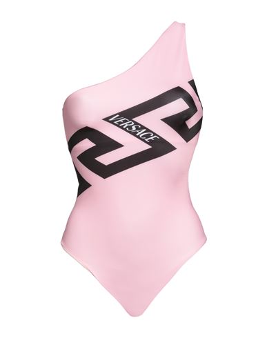 Versace Woman One-piece Swimsuit Pink Size 2 Polyester, Elastane