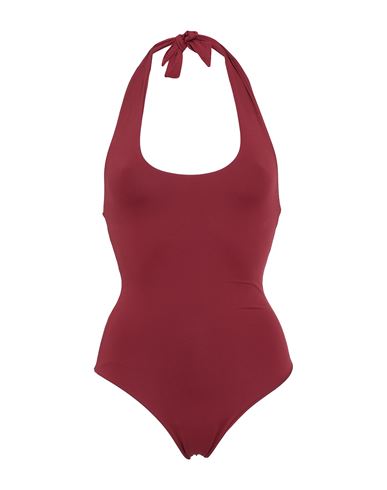 S And S Woman One-piece Swimsuit Garnet Size 8 Polyamide, Elastane In Red