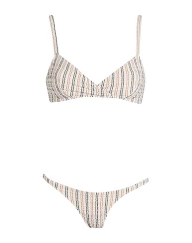 Lisa Marie Fernandez Woman Bikini Beige Size 1 Polyester, Nylon, Elastane