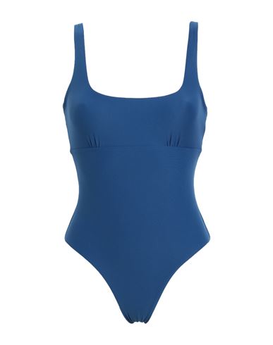 Casa Raki Woman One-piece Swimsuit Blue Size L Econyl, Elastane