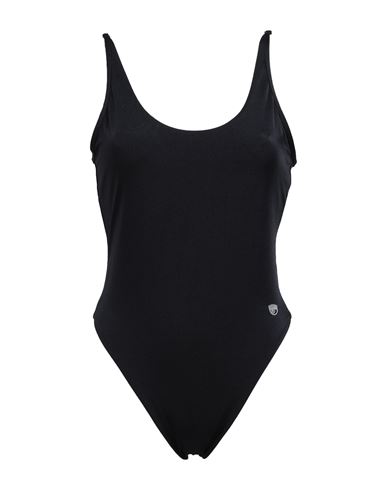 Chiara Ferragni Woman One-piece Swimsuit Black Size Xxs Polyamide, Elastane