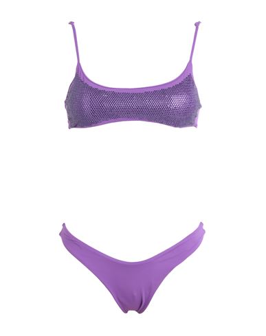 Matinee Matineé Woman Bikini Purple Size Xs Polyimide, Elastane