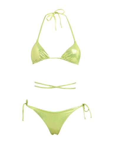 Matinee Matineé Woman Bikini Acid Green Size L Polyamide, Elastane