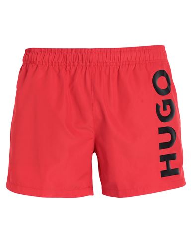 Hugo Man Swim Trunks Red Size Xl Polyester