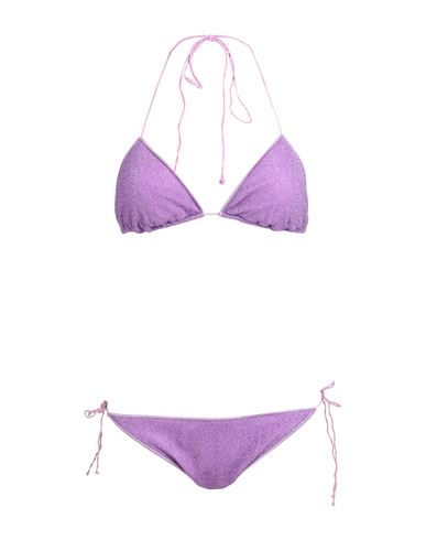 Oseree Oséree Woman Bikini Light Purple Size L Polyamide, Metal