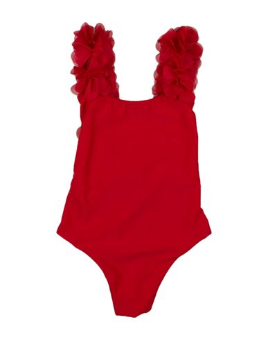 Shop La Reveche La Revêche Toddler Girl One-piece Swimsuit Red Size 4 Polyamide, Elastane