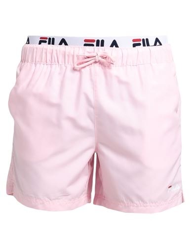 Fila Man Swim Trunks Light Pink Size Xs Polyester