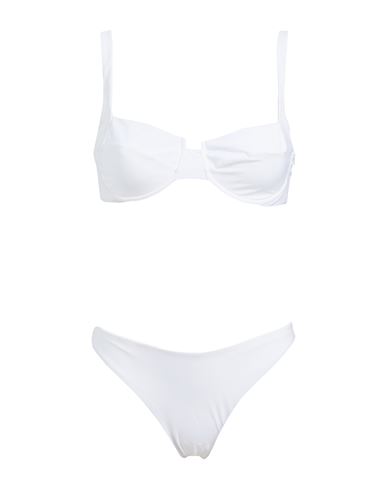 Semicouture Woman Bikini White Size 10 Polyamide, Elastane