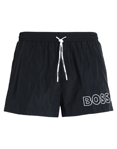 Hugo Boss Boss Man Swim Trunks Black Size Xl Polyamide
