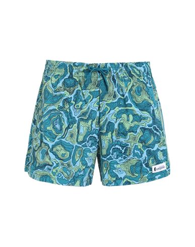 Cotopaxi Brinco Short - Print Woman Beach Shorts And Pants Light Blue Size Xs Recycled Nylon, Elasta