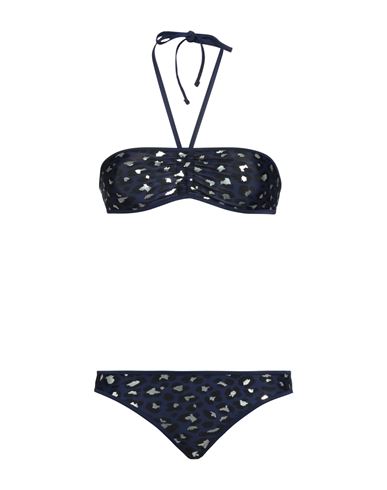 Zadig & Voltaire Woman Bikini Navy Blue Size 4 Polyester, Elastane