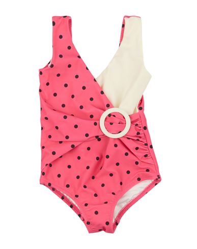 Mini Rodini Babies'  Toddler Girl One-piece Swimsuit Magenta Size 7 Polyamide, Elastane