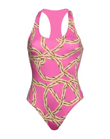 Vetements Woman One-piece Swimsuit Fuchsia Size L Polyamide, Elastane In Pink