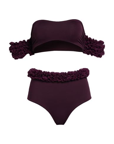 Kinda Woman Bikini Deep Purple Size S Polyamide, Elastane