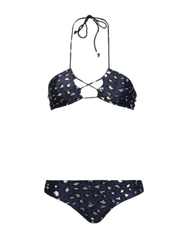 Zadig & Voltaire Woman Bikini Midnight Blue Size 8 Polyester, Elastane