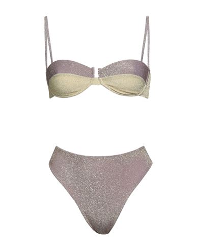 Isabel Beachwear Woman Bikini Lilac Size L Polyamide, Elastane In Purple
