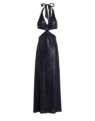Cotazur Woman Cover-up Black Size L Polyester, Elastane