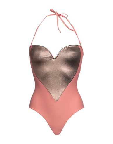 Albertine Woman One-piece Swimsuit Salmon Pink Size 3 Recycled Polyamide, Elastane, Polyamide