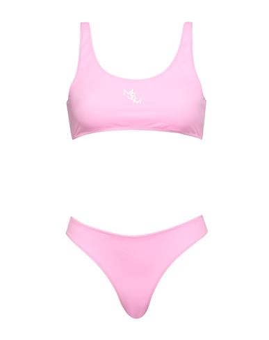 Msgm Woman Bikini Pink Size M Polyamide, Elastane