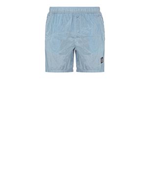 Stone island swim shorts on sale blue