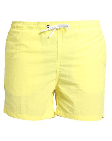 Yes Zee By Essenza Man Swim Trunks Yellow Size Xxl Polyester